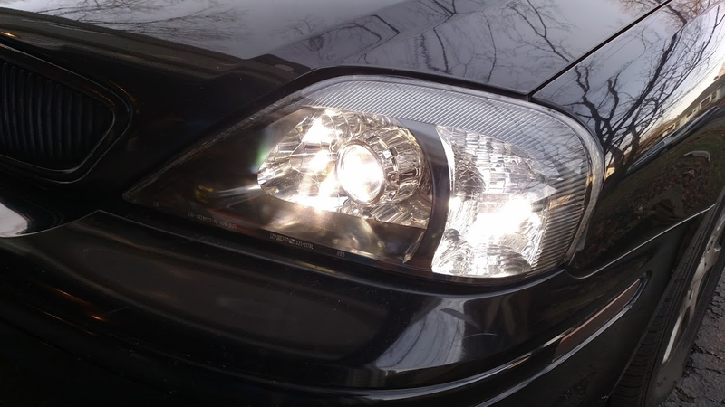 Illustration for article titled Retrofitted the Sable's Headlights!!